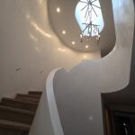 Venetian plaster on a domed ceiling, Los Angeles